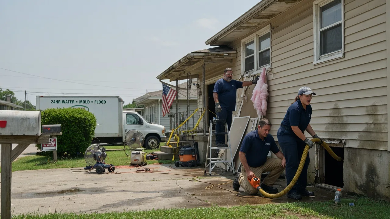 Water Damage Repair in Hulbert, OK near me